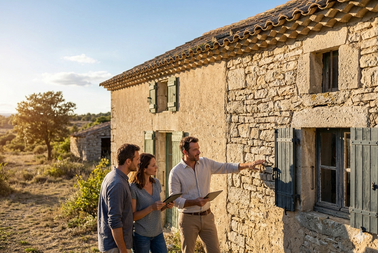 Mas occitan — rénovation énergétique accompagnée par Argos Expertises