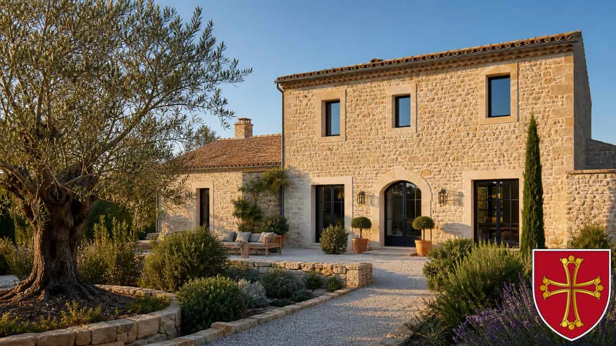 Maison ancienne occitane rénovée éligible à MaPrimeRénov' Parcours Accompagné en Hérault, Gard et Aveyron